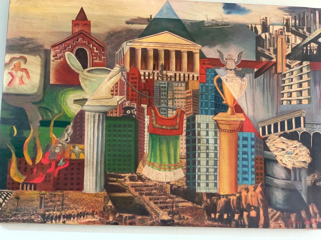 FRIDA KAHLO - OIL ON CANVAS - IN THE STYLE OF (1 of 5)