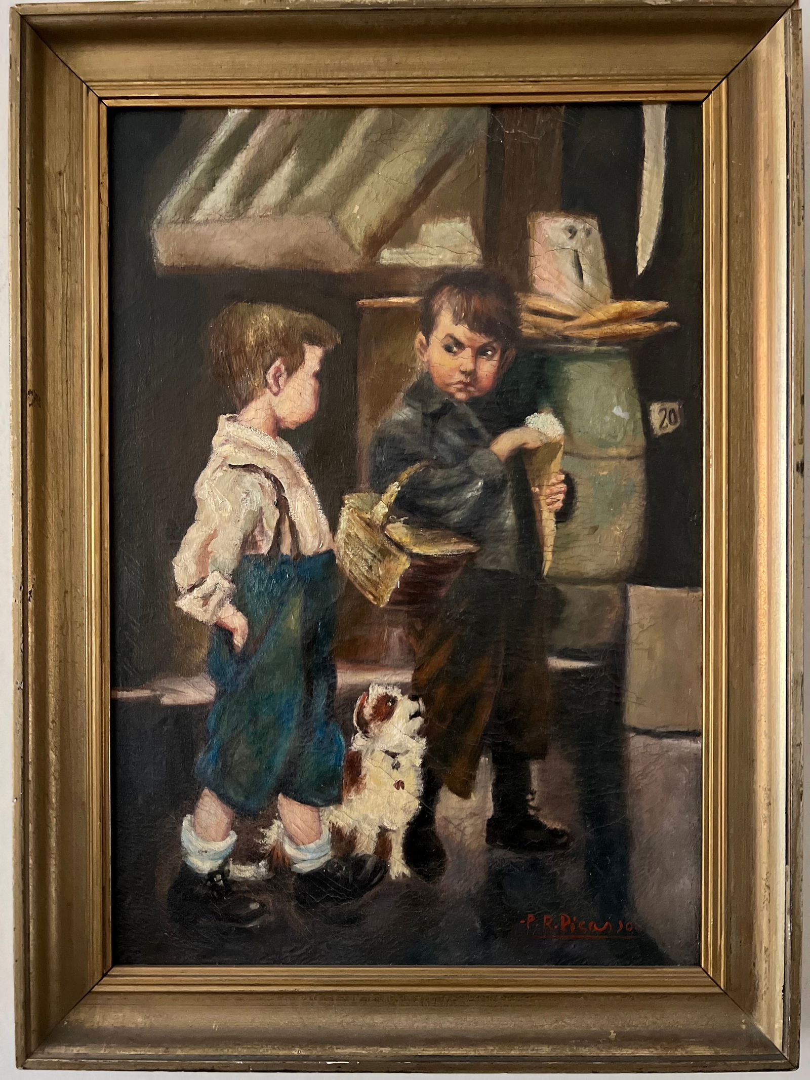 PABLO PICASSO - PAINTING -    IN THE STYLE OF (1 of 5)