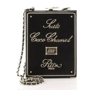 Chanel Coco in Ritz Key Card Minaudiere Embellished Lambskin