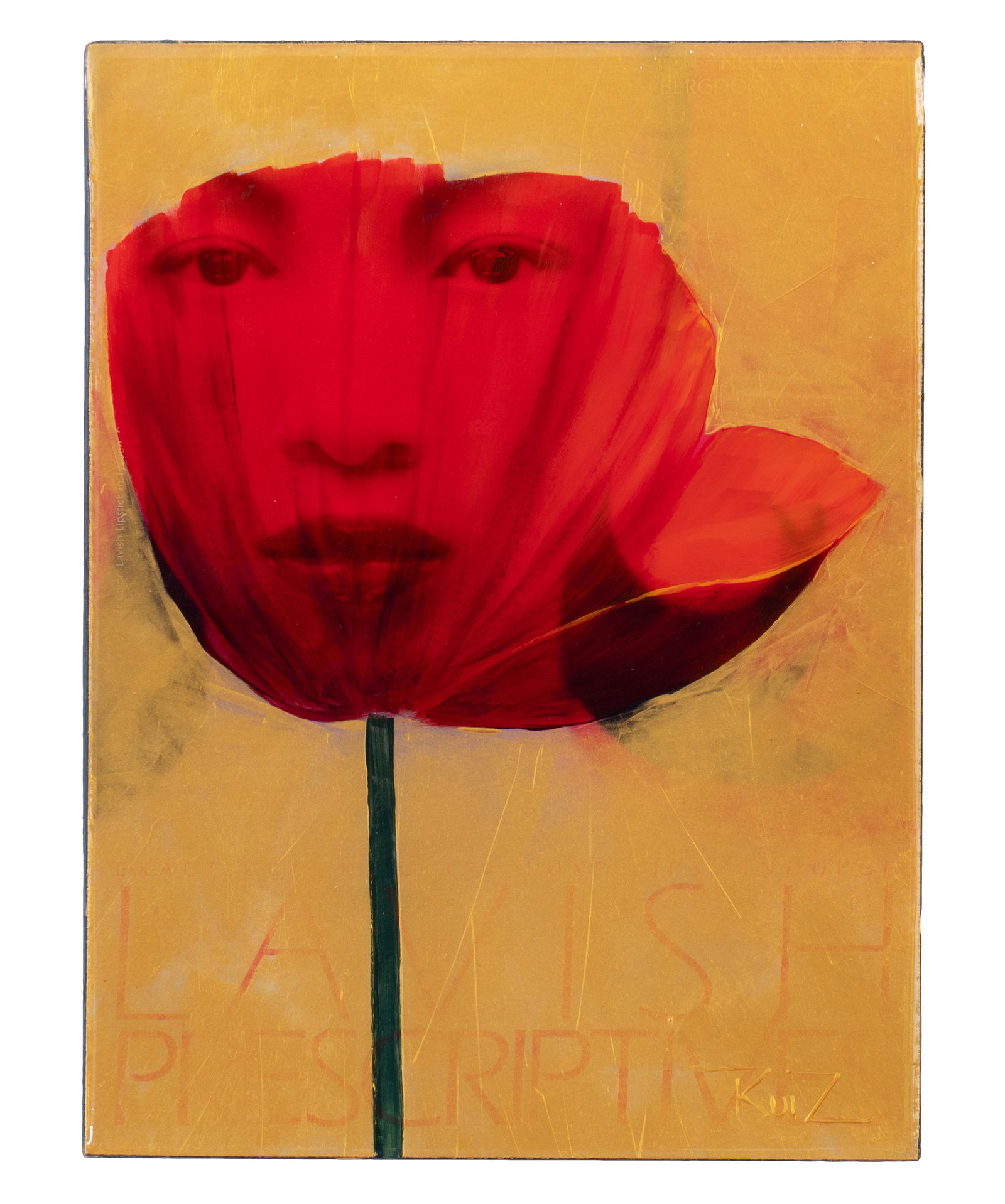 PEDRO RUIZ (1957, Colombia): Sin Titulo, sf. Papel de revista intervenido. Medidas: 27 x 20 cm. De la serie Exodo.Buen estado de conservacion. Coleccion privada.