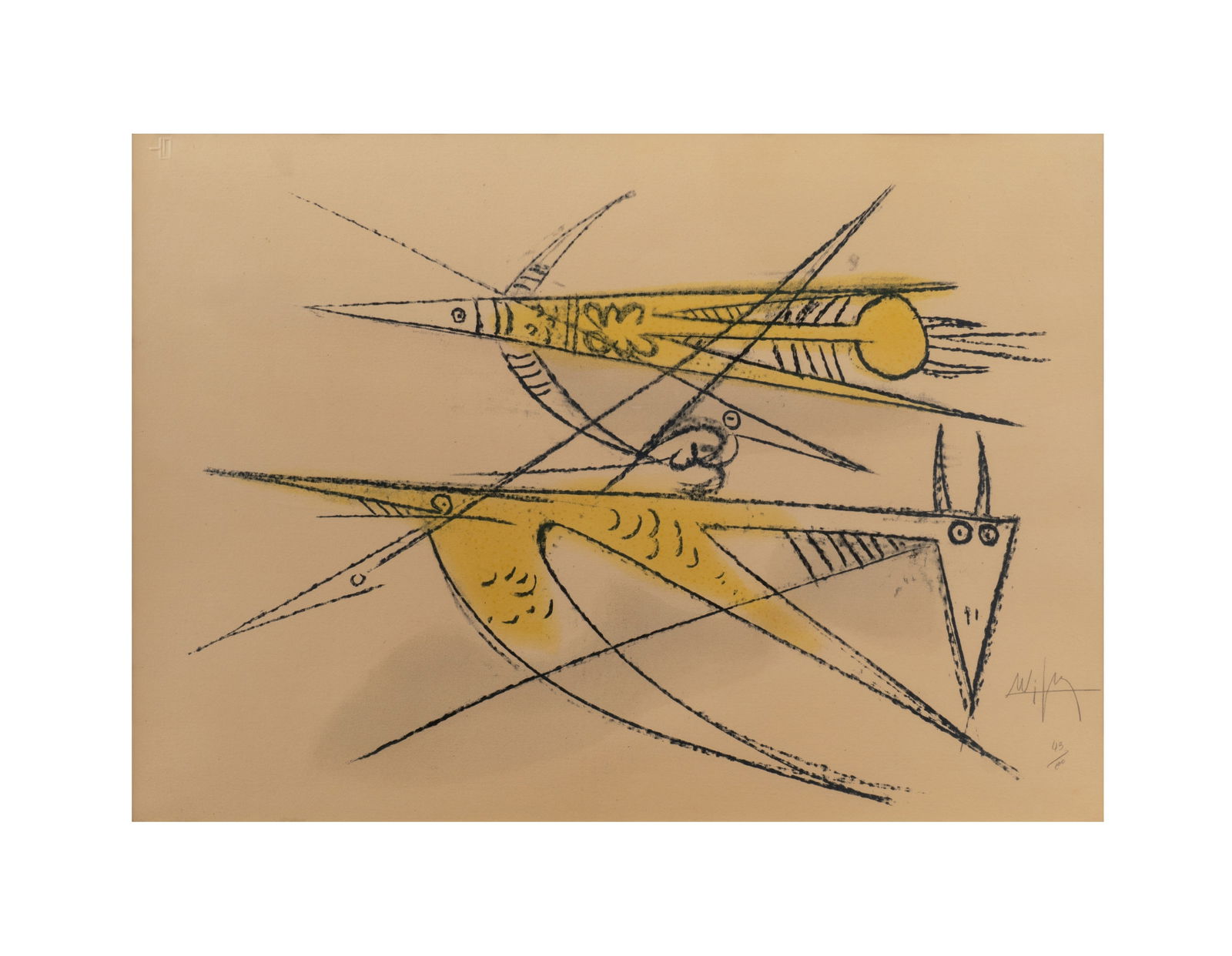 WIFREDO LAM (1902-1982, Cuba) (1 of 1)