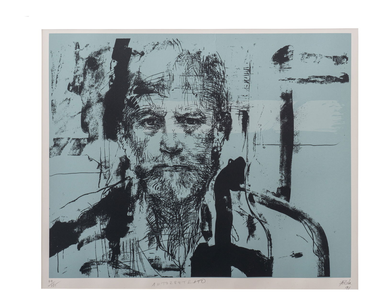 JUAN ANTONIO RODA (1921-2003) Autoretrato, 1991 (1 of 1)