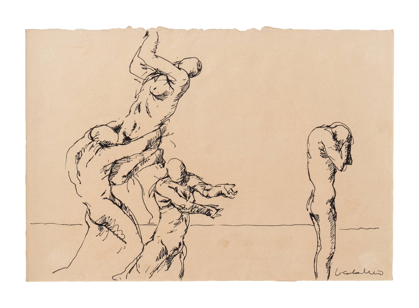 LUIS CABALLERO (1943-1995, Colombia) Sin Titulo, sf. (1 of 1)