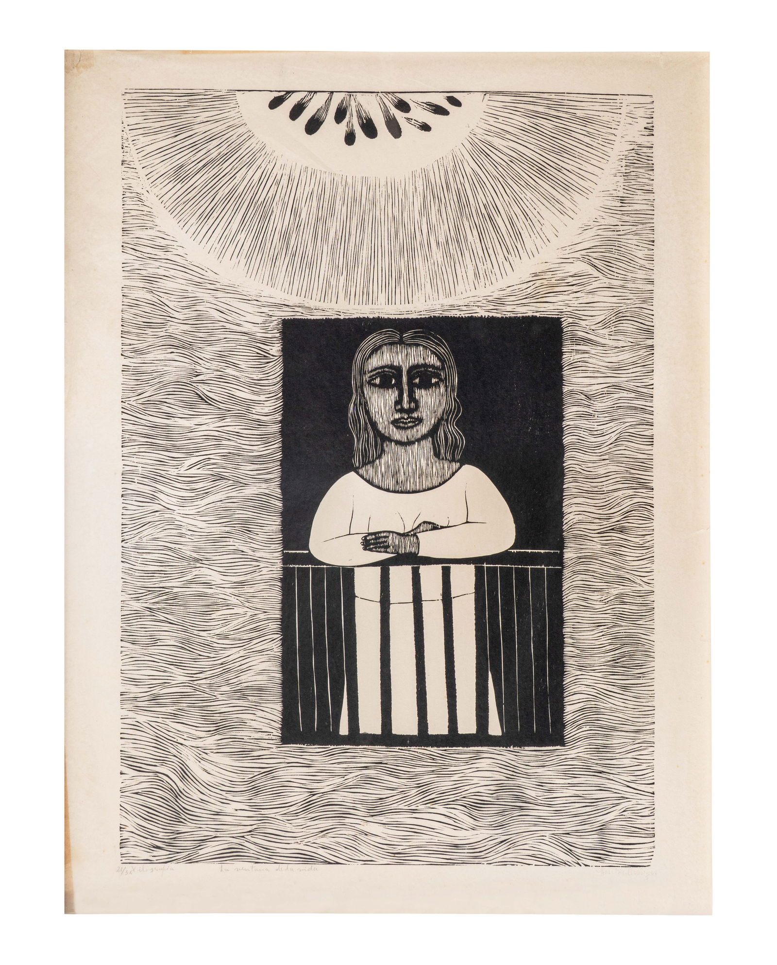 ALISTER SANTOS CHAVEZ (1934 - 2001, Chile) (1 of 1)