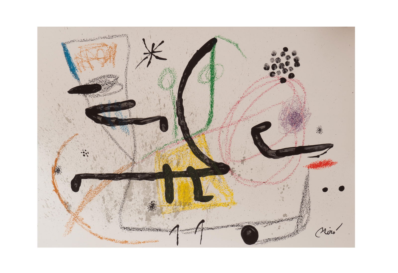 JOAN MIRO (1893, Espana - 1983, España) (1 of 1)