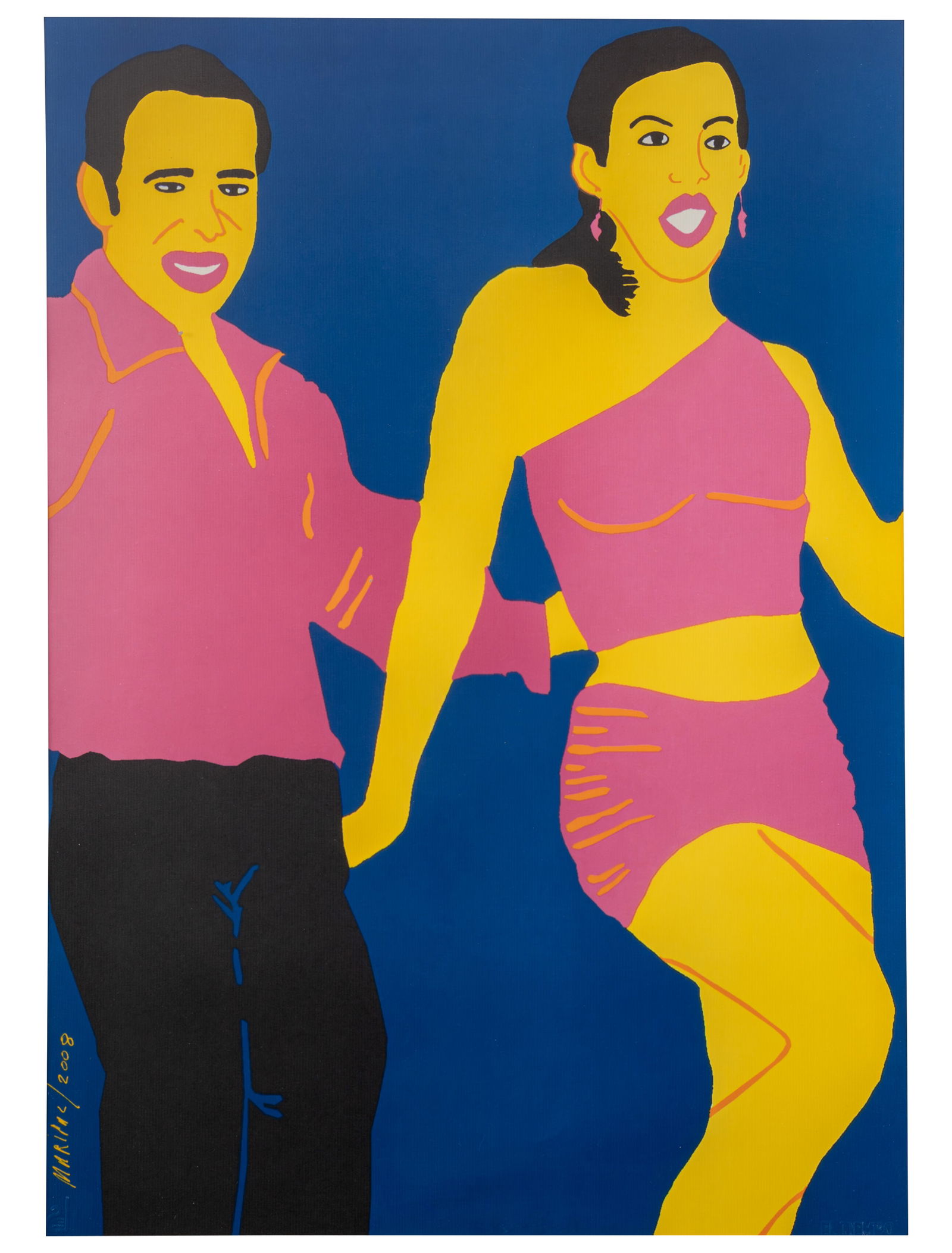 MARIPAZ JARAMILLO (1948, Colombia) Sin Titulo, 2008 Serigrafia sobre papel Medidas: 67 x 47 cm (1 of 1)