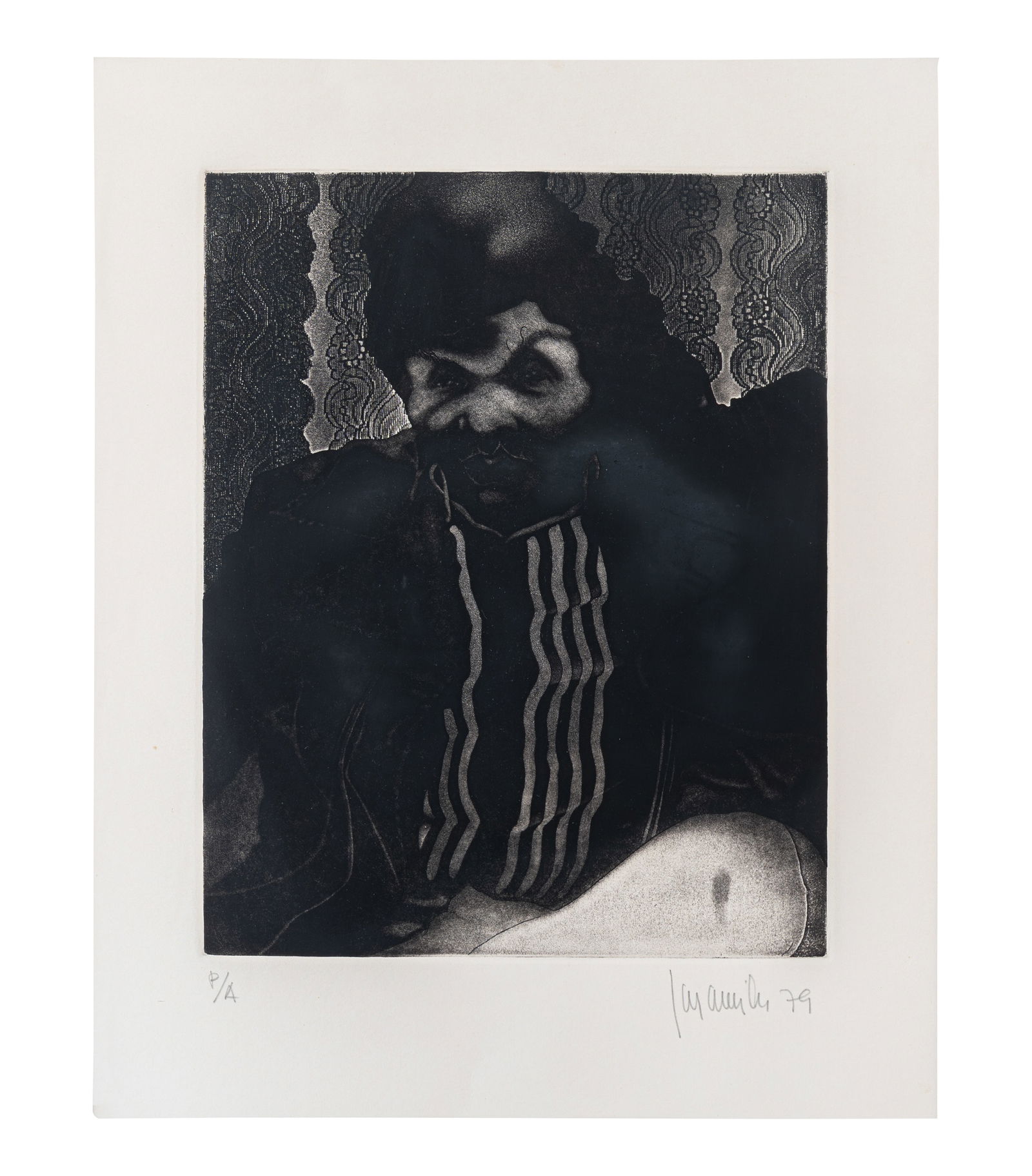 OSCAR JARAMILLO (1947, Colombia) Sin Titulo, 1979 Grabado sobre papel Medidas: 56 x 44 Edicion (1 of 1)