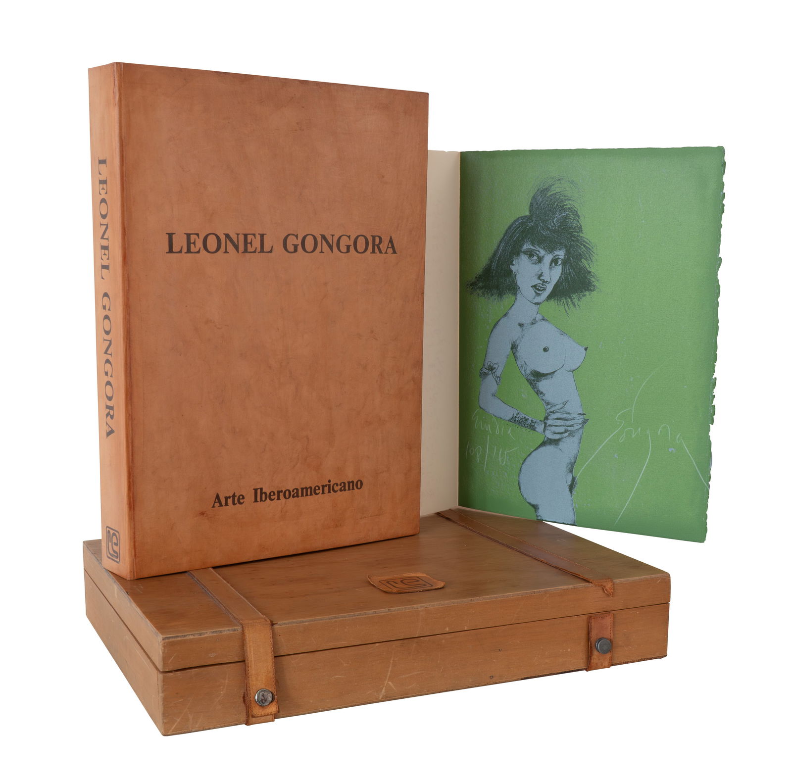 LEONEL GONGORA (1932, Colombia - 1999, Estados Unidos) y DARIO RUIZ (1936, Colombia) Los Siete (1 of 1)