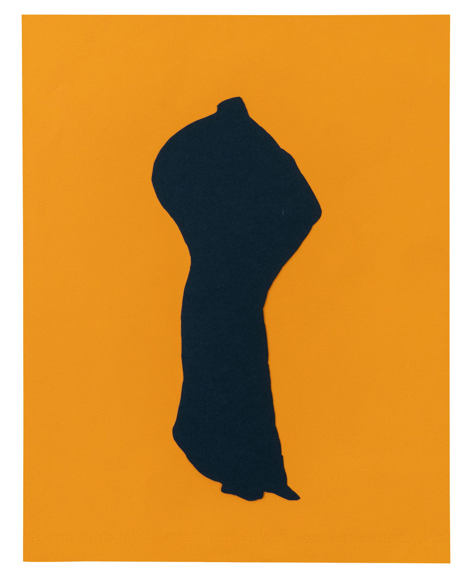 BEATRIZ GONZALEZ (1932, Colombia - 2026, Colombia) Siluetas, 2017 Collage sobre papel Medidas: 44 x (1 of 1)