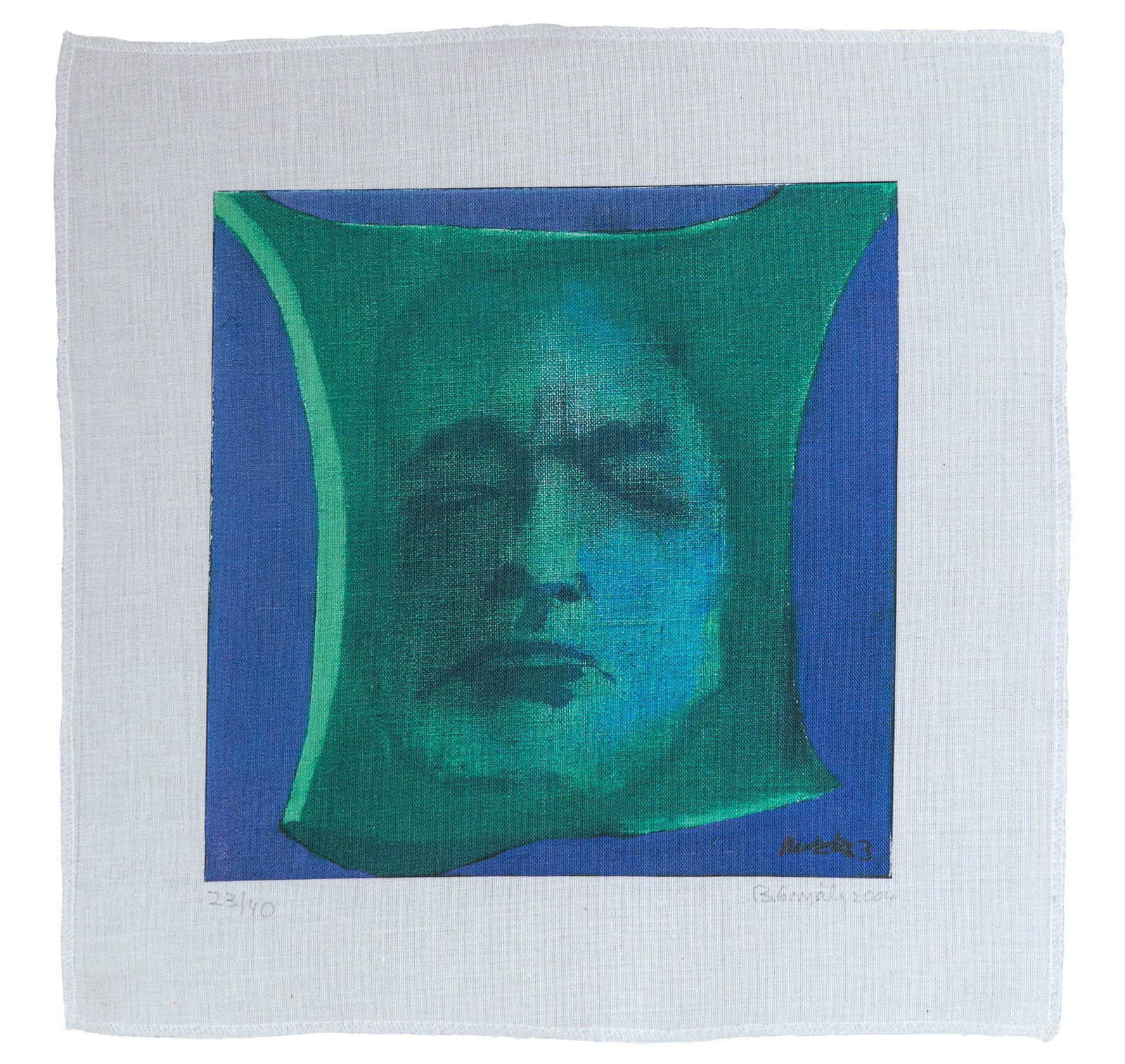 BEATRIZ GONZALEZ (1932, Colombia - 2026, Colombia) Veronica, 2004 Serigrafia sobre tela Medidas: 38 (1 of 1)