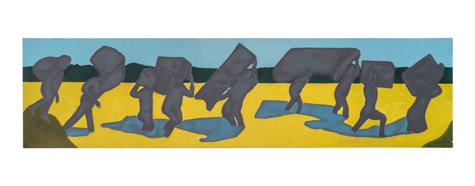 BEATRIZ GONZALEZ (1932, Colombia - 2026, Colombia) Zulia, Zulia, Zulia, 2016 Serigrafia sobre papel (1 of 1)