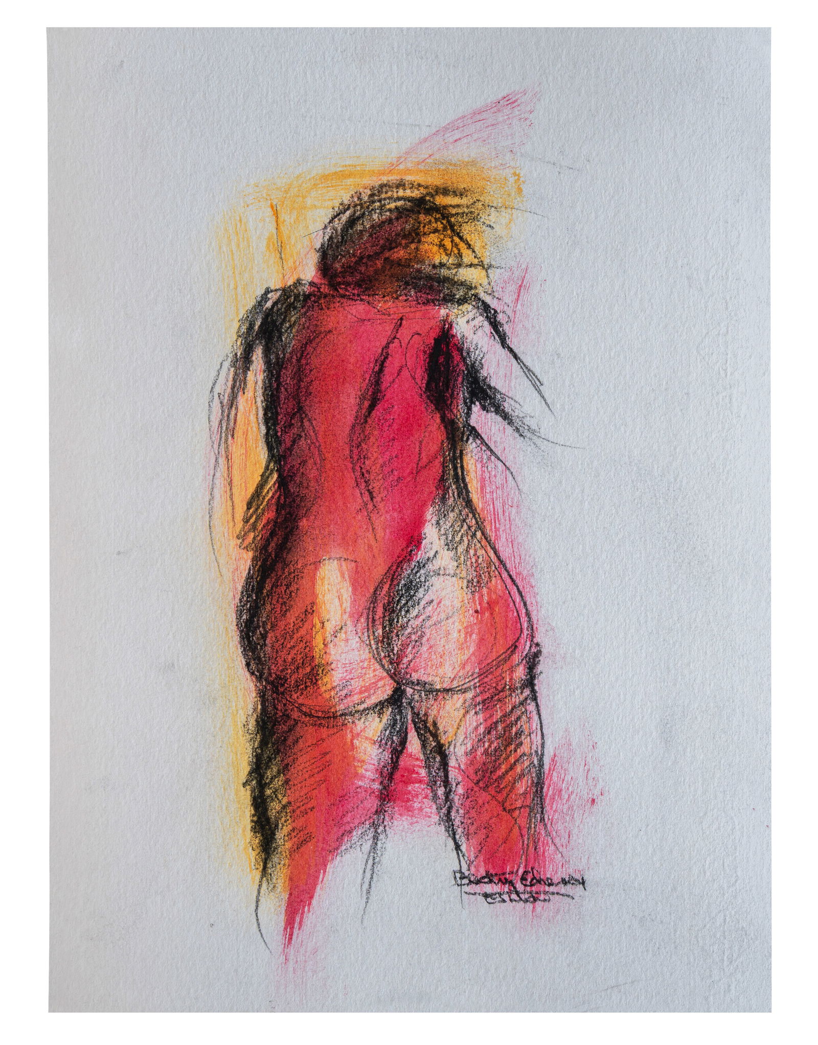 BEATRIZ ECHEVERRI (1936, Colombia) Sin Titulo, sf. Tecnica mixta sobre papel Medidas: 35 x 25 cm (1 of 1)