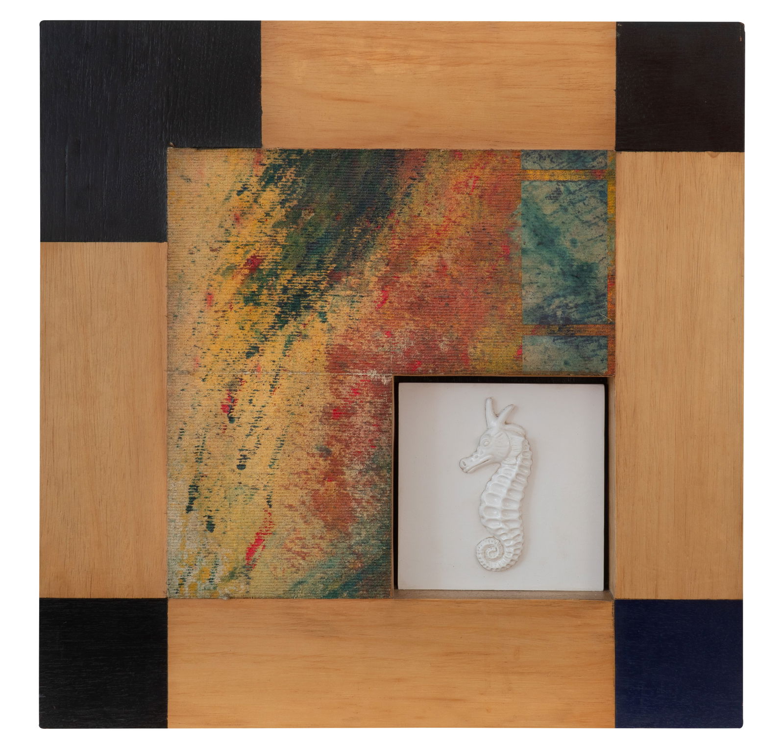 CARLOS SALAS (1957, Colombia) y NADIN OSPINA (1960, Colombia) Jaque, 1993 Acrilico sobre tela,: Buen estado de conservacion.Coleccion privada.