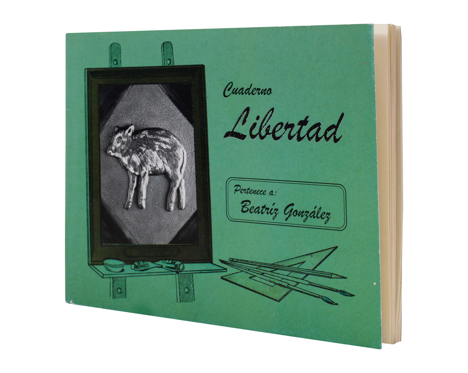 BEATRIZ GONZALEZ (1932, Colombia - 2026, Colombia) Cuaderno Libertad, 2012 Facsimil Medidas: 16.5 x (1 of 1)