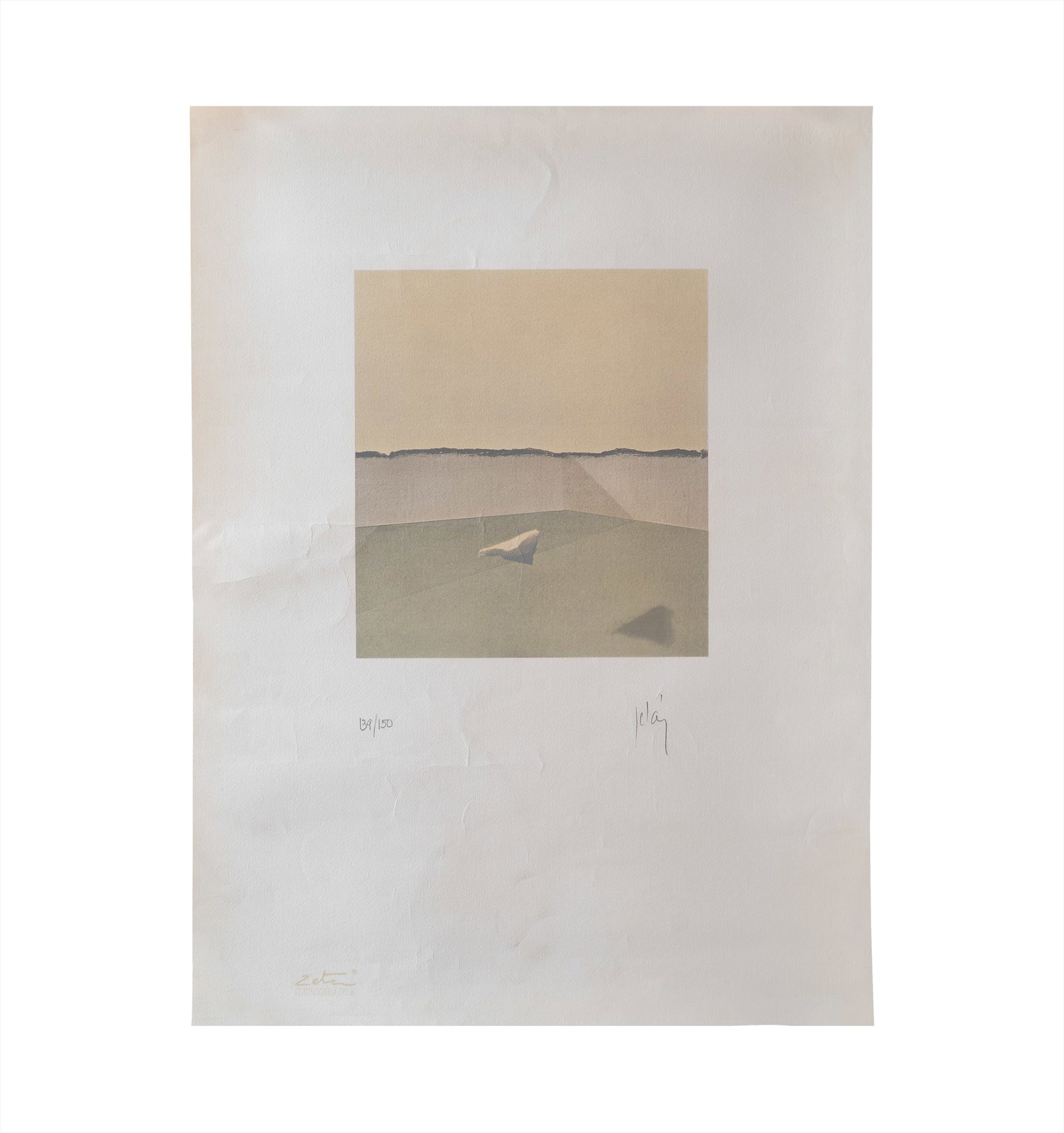 LUIS FERNANDO PELAEZ (1945, Colombia): Sin Titulo, sf.Serigrafia sobre papel Medidas: 76 x 55.5 cmEdicion 139/150Buen estado de conservacion.Coleccion privada.