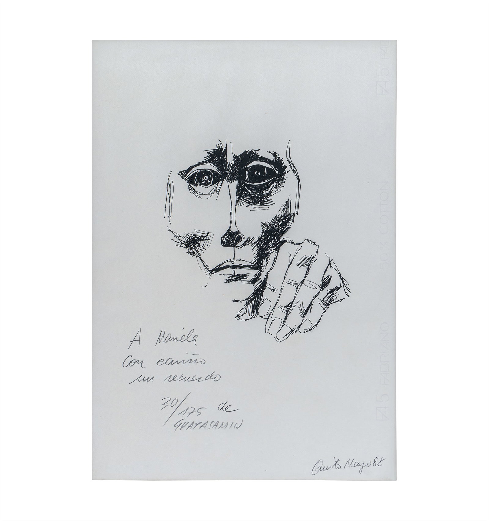 OSWALDO GUAYASAMIN (1919, Ecuador - 1999, Estados Unidos) (1 of 1)