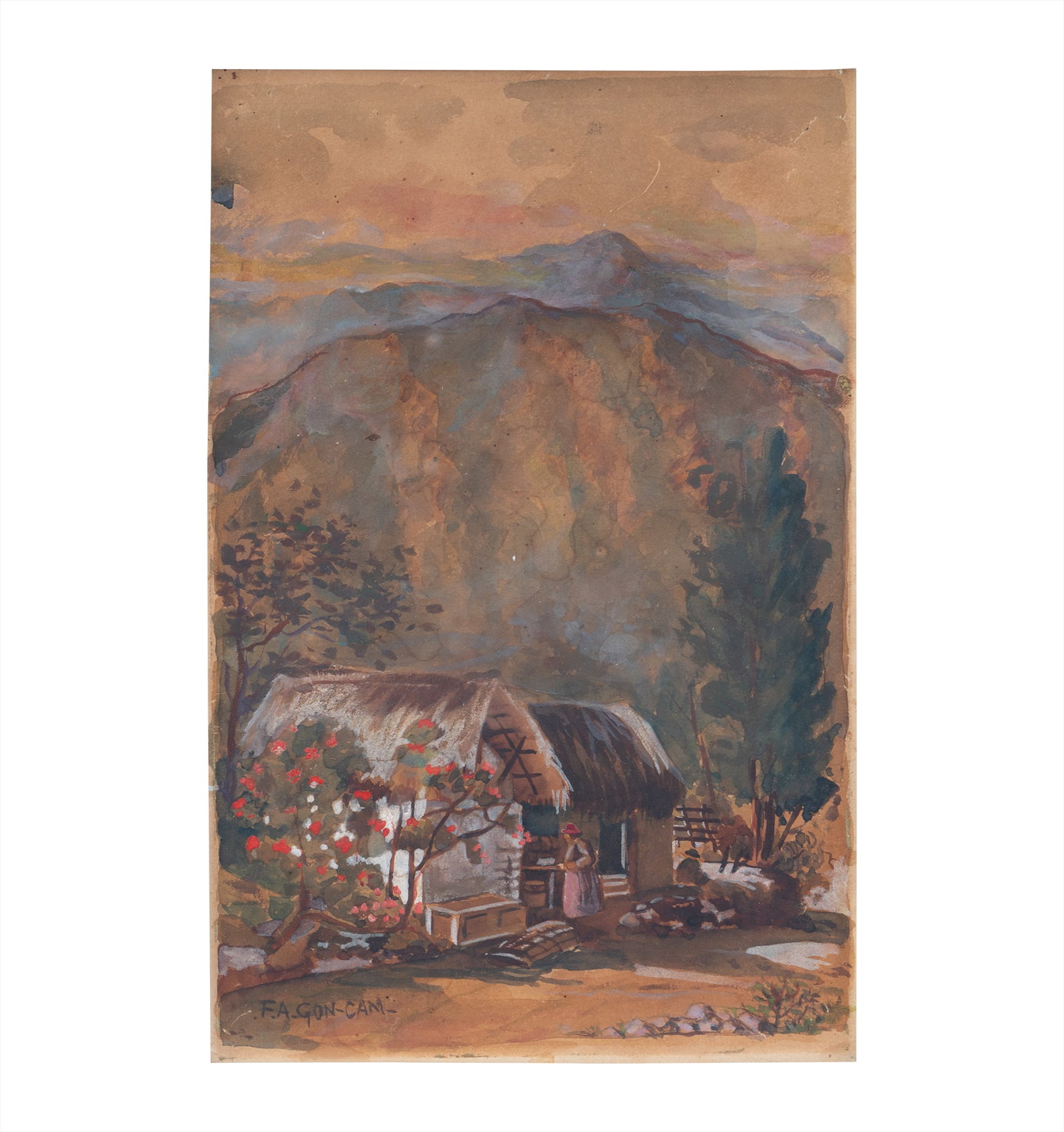 FIDOLO GONZALEZ CAMARGO (1883, Colombia - 1941, Colombia) (1 of 1)