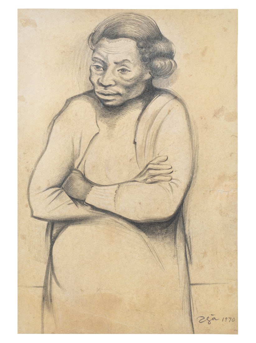FRANCISCO ZUNIGA (1912, Costa Rica - 1998, Mexico) (1 of 1)
