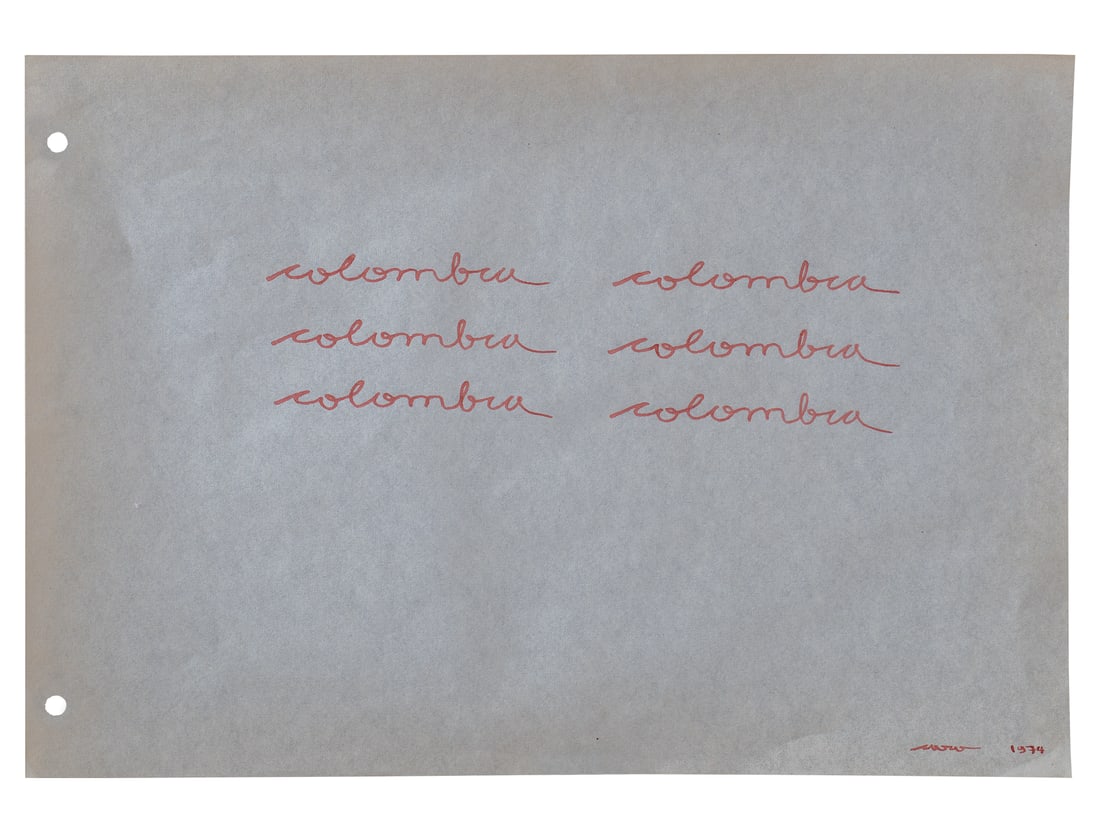 ANTONIO CARO (1950, Colombia-2021, Colombia) (1 of 1)
