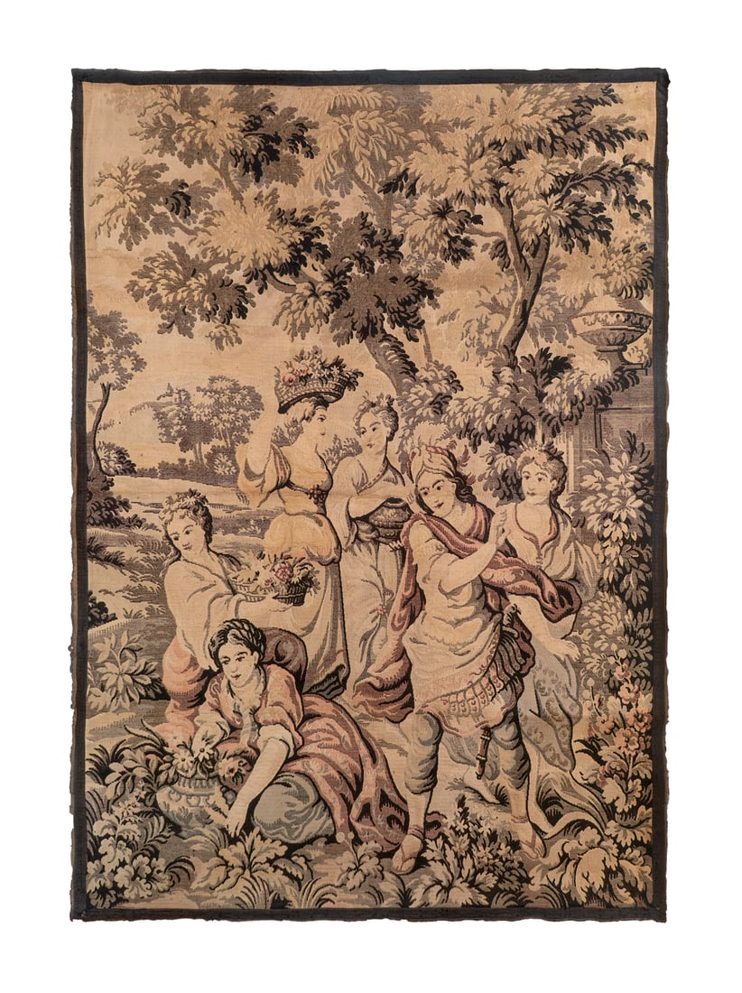 Gobelino frances S. XX: Tejido IndustrialMedidas: 195 x 135 cmBuen estado de conservacion.Coleccion privada.
