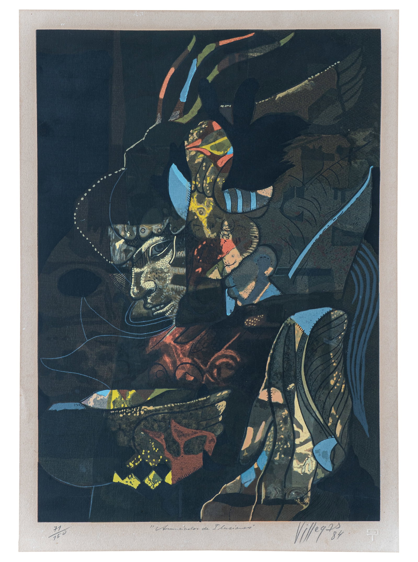 ARMANDO VILLEGAS (1926, Peru - 2013, Colombia) (1 of 1)