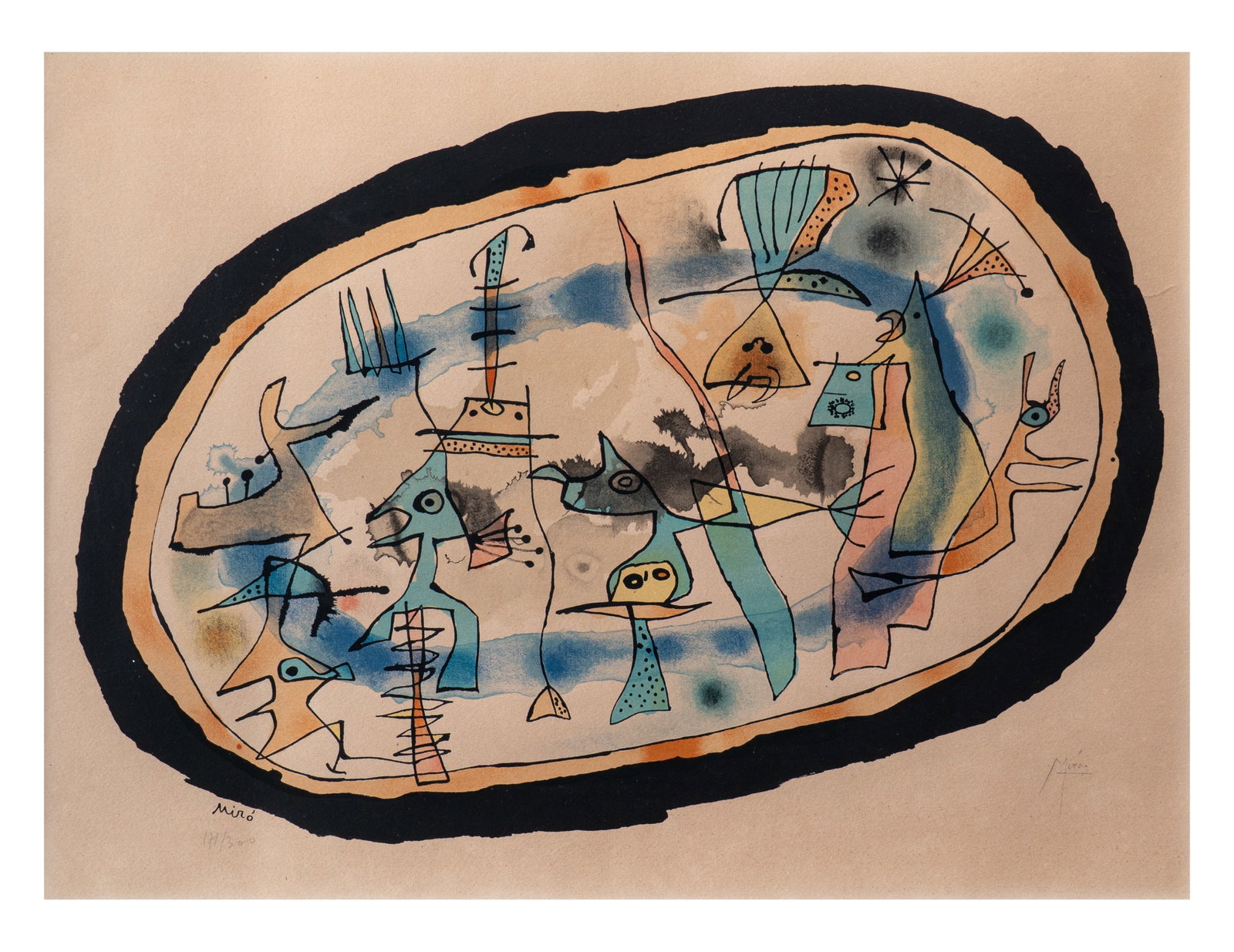 JOAN MIRO (1893, Espana - 1983, Espana) (1 of 1)