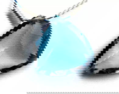 NATURAL LONDON BLUE TOPAZ BEAD FACETED TRIANGLE 14 MM LOOSE BEAD 1 PC: These are natural, earth mined and hand crafted with precision. Stone: Blue Topaz, Shape: Faceted Triangle, Size: 14mm, Width - 6.5 - 7mm, Weight: approx. 9 carats. The photographs are enlarged to sho