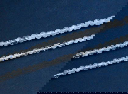NATURAL RAINBOW MOONSTONE BEADS ROUND 4 - 5 MM, 12" STRAND: These are natural, earth mined and hand crafted with precision. Stone: Rainbow Moonstone, Stone Shape: Round, Stone Size: 4 - 5 mm, Weight: approx. 46 carats. The photographs are generally enlarged to