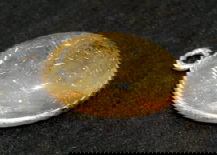 SOLID 925 STERLING SILVER - NATURAL GOLDEN RUTILE OVAL 14X19 MM 1 PC: These are natural, earth mined and hand crafted with precision. Stone: Golden Rutile, Shape: Oval, Size: 14x19 mm, Width - 7 mm, Weight: approx. 16 carats. The photographs are enlarged to show the