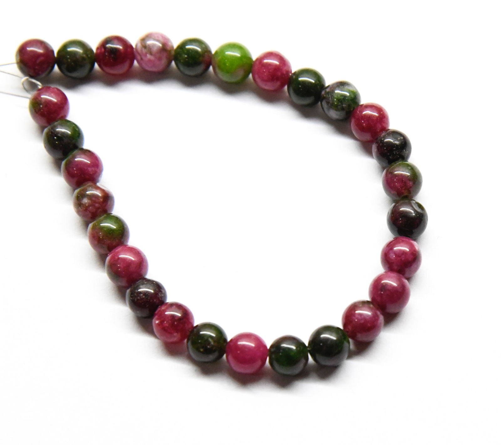 NATURAL AVENTURINE BEADS ROUND 5 - 5.5 MM, 6.5" STRAND (1 of 1)