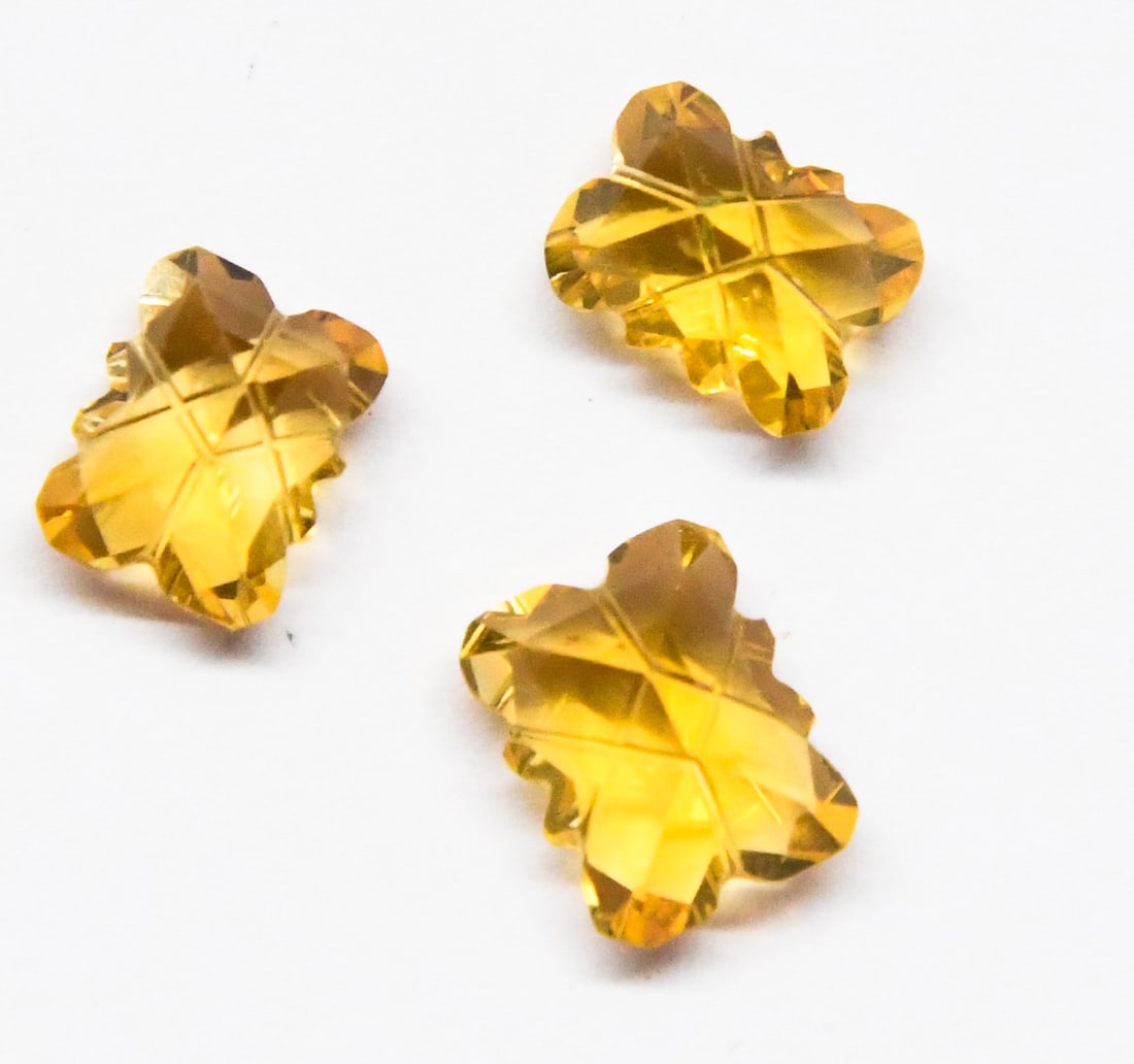 NATURAL CITRINE BEADS CARVED RECTANGLE 6X9 - 7X9 MM 3 PCS: These are natural, earth mined and hand crafted with precision. Stone: Citrine, Stone Shape: Carved Rectangle, Stone Size: 6.5x9 - 7.5x9.5 mm, Width: 5.5 mm, Weight: approx. 6.80 carats. The photograp