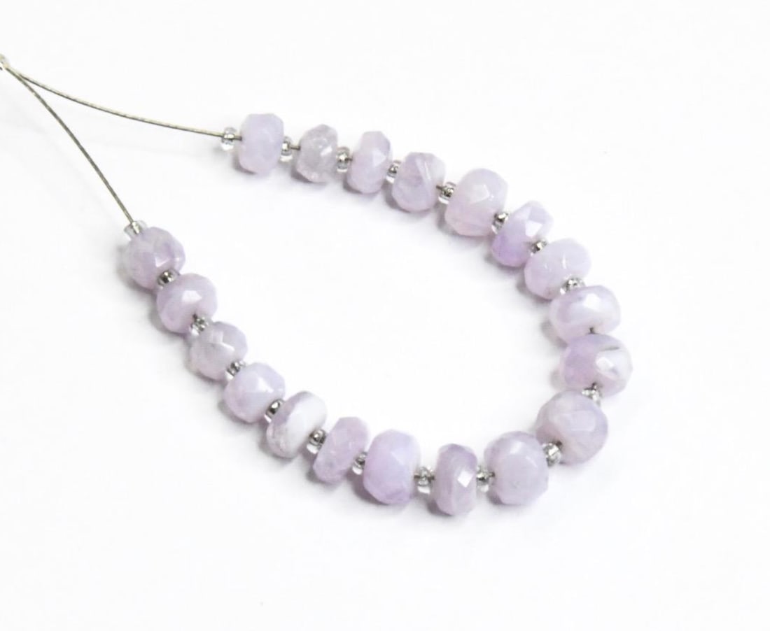 NATURAL SCOROLITE BEADS FACETED RONDELLE 19 PCS, 4 - 5 MM: These are natural, earth mined and hand crafted with precision. Stone: Scorolite, Stone Shape: Faceted Rondelle, Stone Size: 4 - 5 mm, Width: 2 - 3 mm, Weight: approx. 9 carats. The photographs are ge