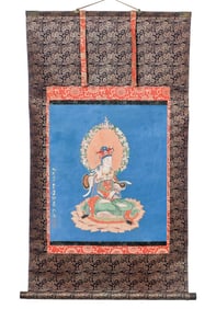 Buddha statue by Zhang Daqian