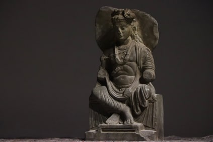 Gandhara Seated Statue