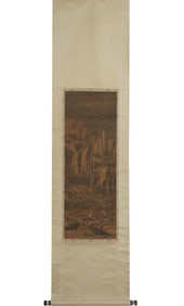 Anonymous Landscape on Silk