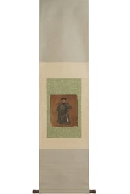 Figures by Castiglione on Silk