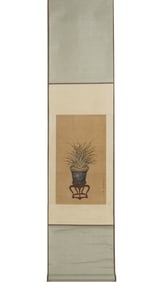 Flowers on Silk by Jiang Tingxi