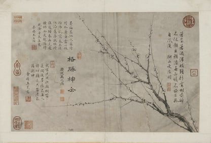 Wang Mian Plum Blossom on Paper