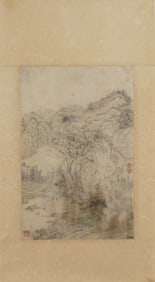 Anonymous Landscape on Paper