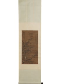 Qiu Ying Silk Landscape and Figures