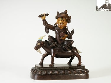 Six-level Danjin Dorje Lepa statue