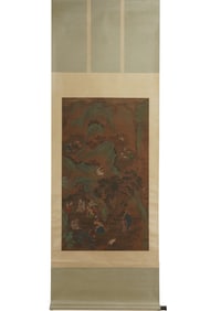 Qiu Ying's Silk Characters