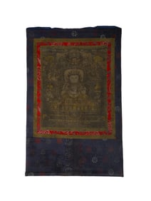 Brocade Immovable Buddha