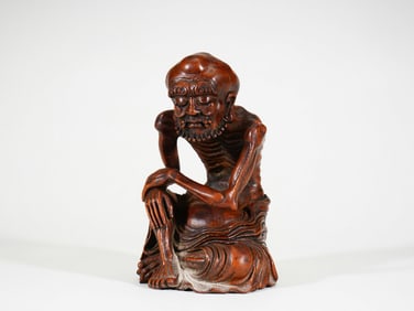 Bamboo Carved Arhat