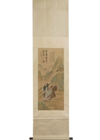 Ding Guanpeng Silk Figures