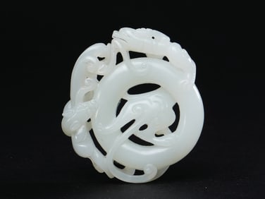 Jade Chilong Pendant