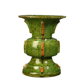 Overseas returned porcelain flower vase ornaments