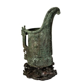 Bronze pot stationery ornaments