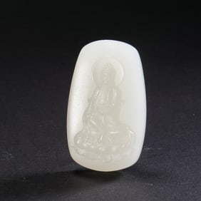 Jade plaque