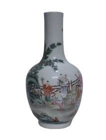 Pastel baby play vase